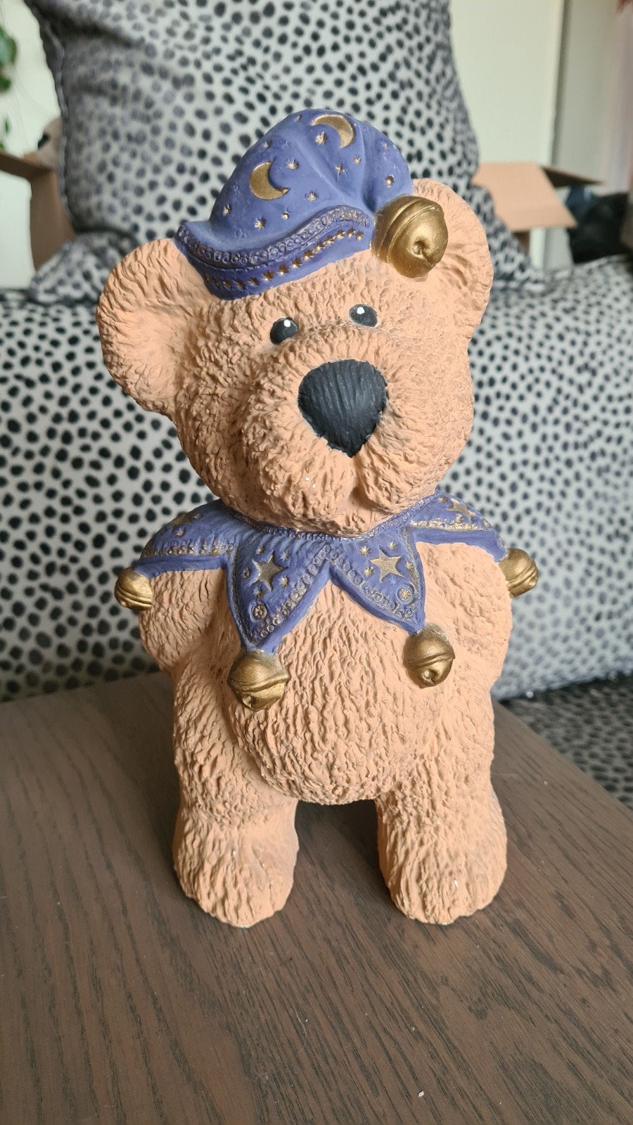 Schattig beertje in slaapoutfit - 25 cm, Ophalen, Gebruikt, Dier