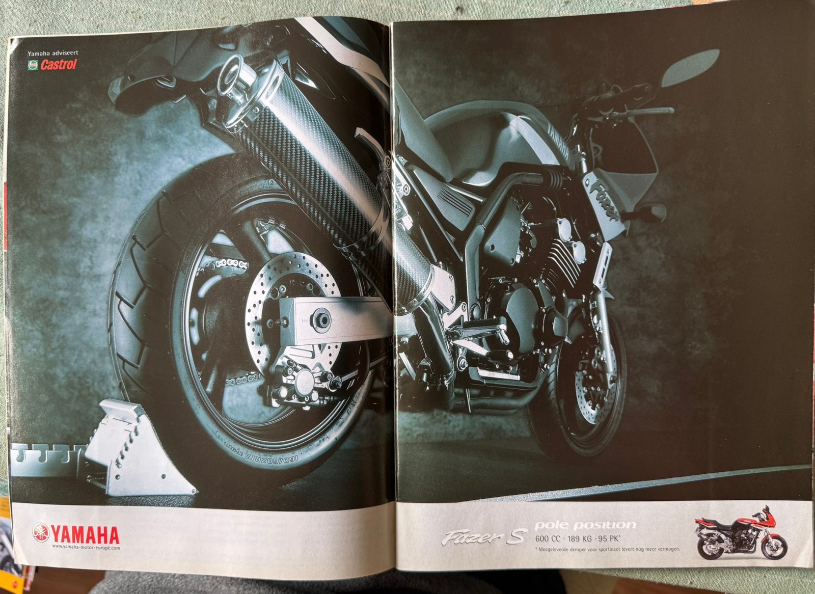 Advertentie 2000 Yamaha Fazer 600 S, Verzenden, Zo goed als nieuw, Motoren