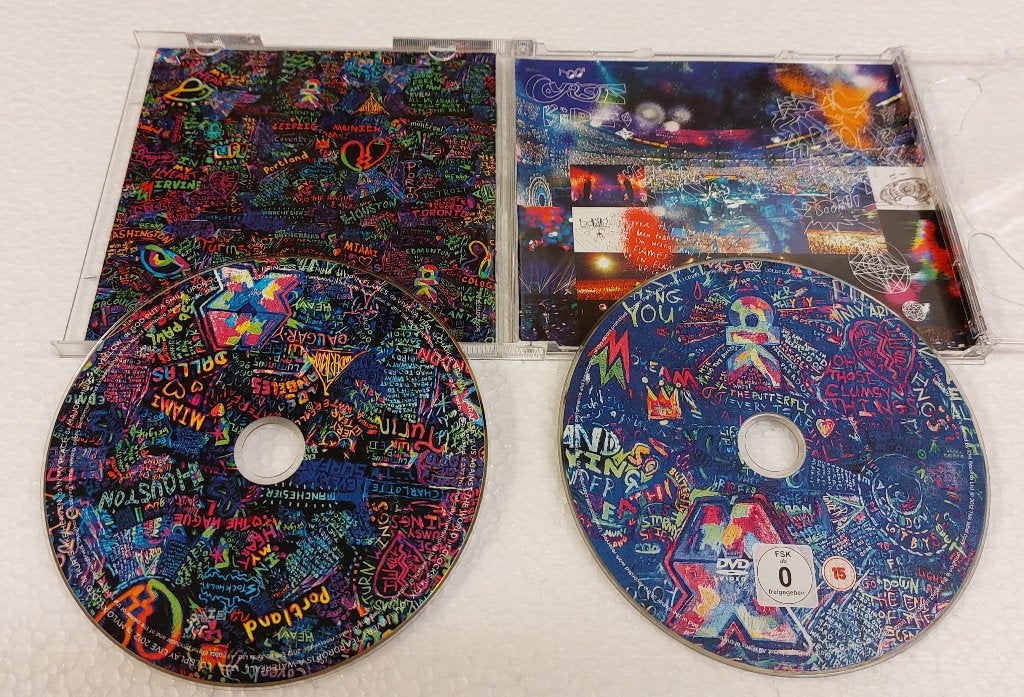 Coldplay CD + DVD Live 2012 NIEUW 2 DISC SET, Verzenden, Nieuw in verpakking
