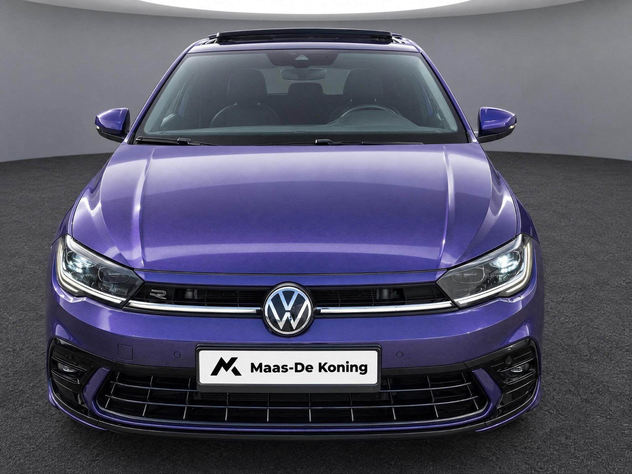 Volkswagen Polo 1.0TSI/110PK R-Line · Panoramadak · Apple/, Gebruikt, Euro 6, Overige kleuren, Alcantara