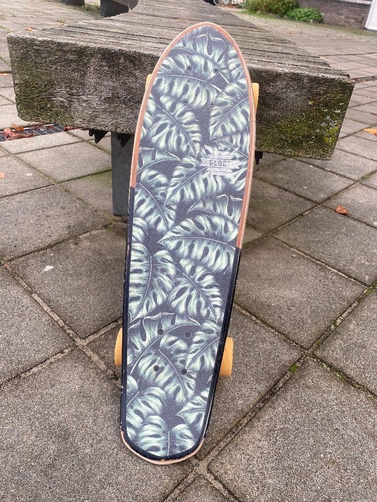Globe Big Blazer 26 Cruiser Teak Monstera, Ophalen, Gebruikt, Skateboard