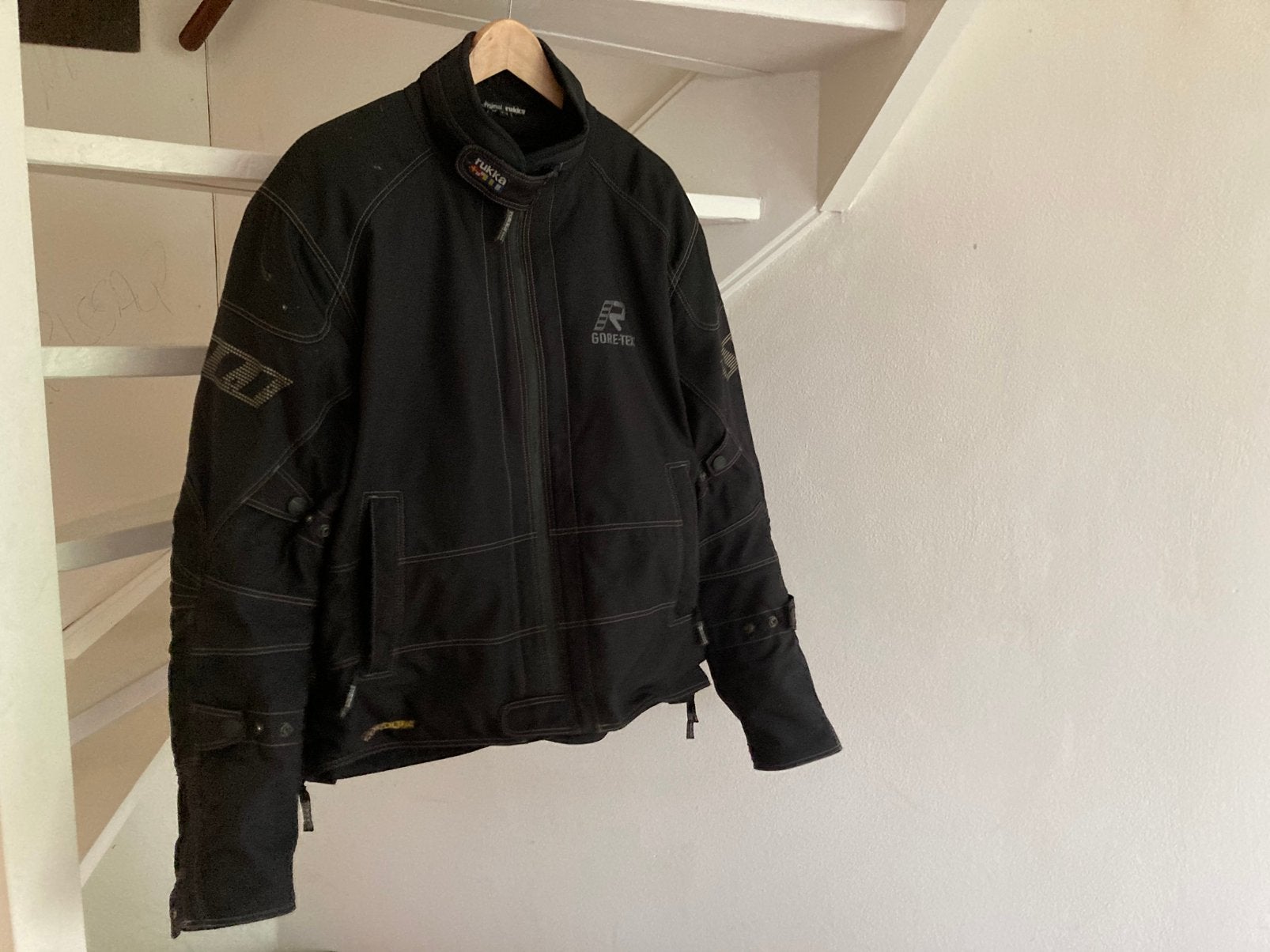 Rukka motorjas maat 54, Motoren, Ophalen, Tweedehands, Heren, Jas | textiel