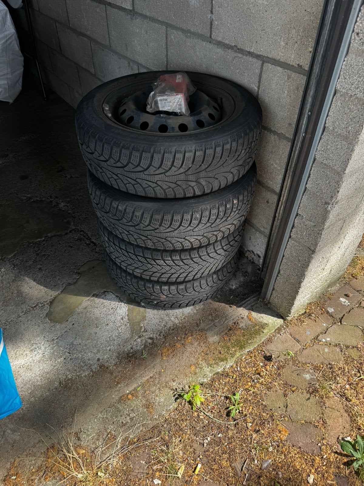 Winterbanden gebruikt, Ophalen, Gebruikt