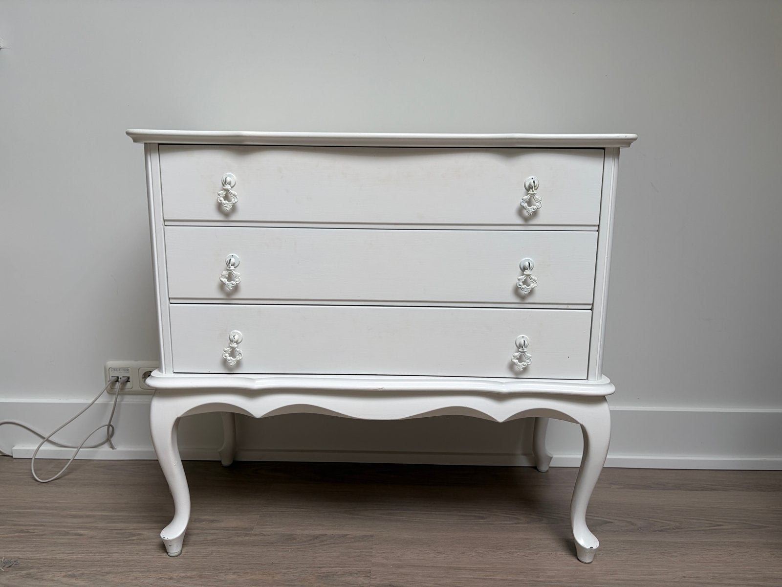 Brocante ladekastje - 80x75x40 cm, Huis en Inrichting, Kasten | Ladekasten, Ophalen, Gebruikt, 50 tot 100 cm, Minder dan 100 cm