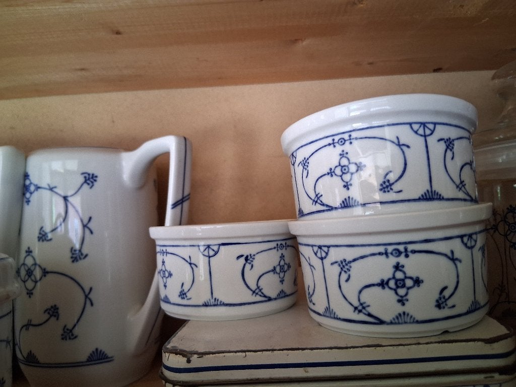 Kleine schaaltjes, tapasschaaltjes, Blau Saks Jager Kahla, Ophalen of Verzenden, Zo goed als nieuw, Overige stijlen, Schaal of Schalen