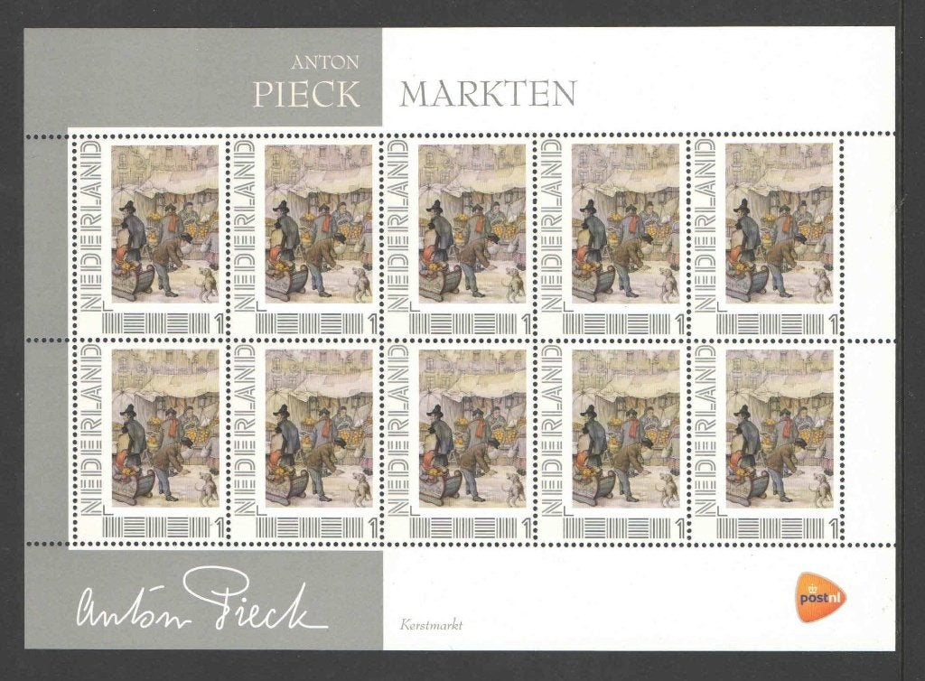 Postzegels Anton Pieck: Markten, Postzegels en Munten, Postzegels | Nederland, Ophalen of Verzenden, Na 1940, Postfris