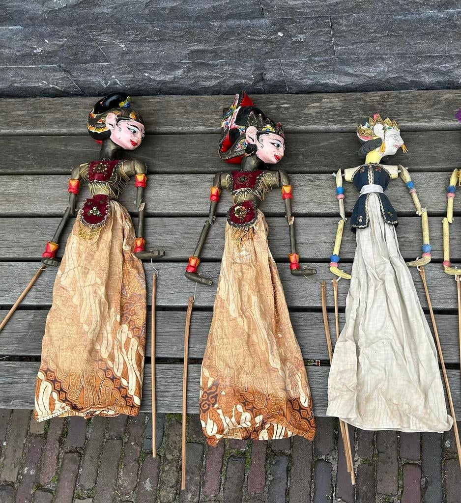 Wajangpoppen, Antiek en Kunst, Ophalen of Verzenden