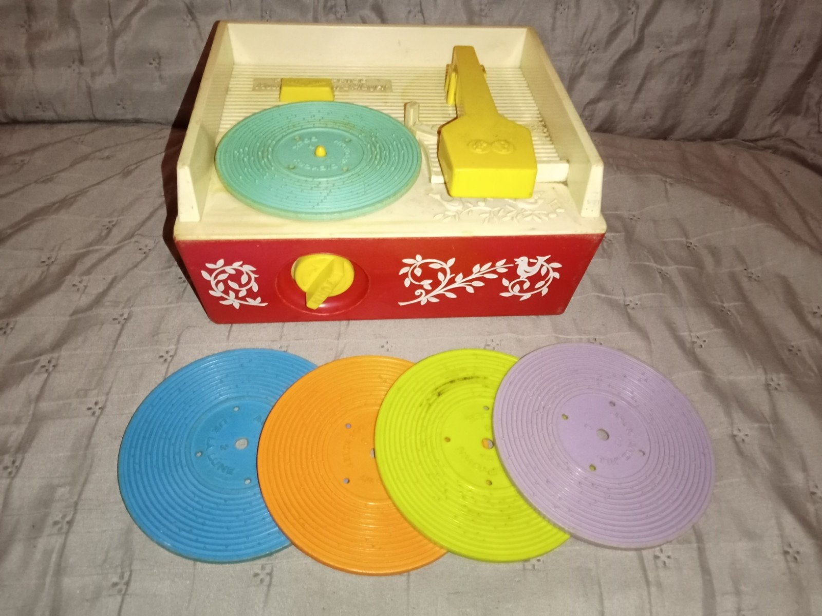 Vintage Fisher-Price Platenspeler (1971 - Model 995), Ophalen of Verzenden, Gebruikt