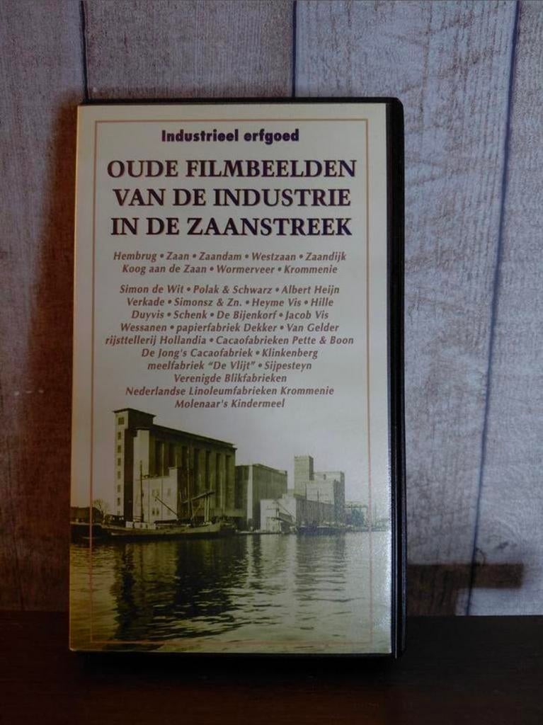 Oude Filmbeelden van de Industrie in de Zaanstreek Videoband, Alle leeftijden, Ophalen of Verzenden, Gebruikt