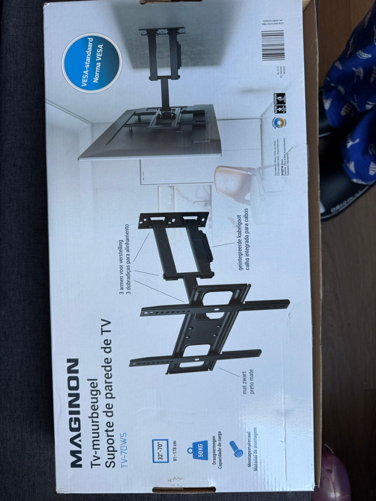 Tv beugels Nieuw in doos, Ophalen, Nieuw