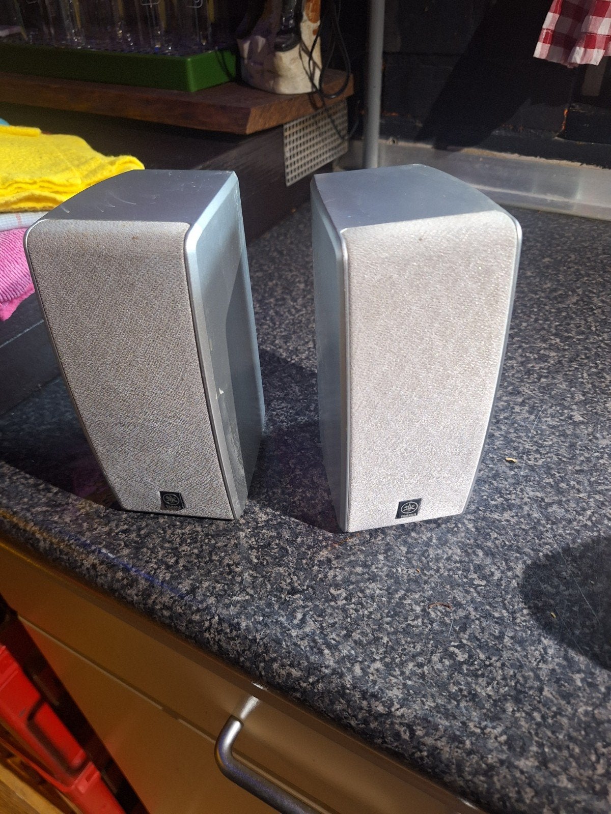 Yamaha boxen, Ophalen of Verzenden, Front, Rear of Stereo speakers, Overige merken