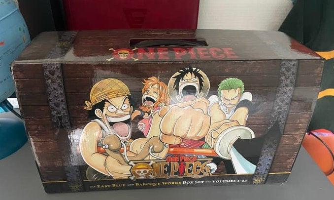One Piece Box Set: East Blue and Baroque Works 1-23 Manga, Boeken, Complete serie of reeks, Ophalen of Verzenden, Zo goed als nieuw