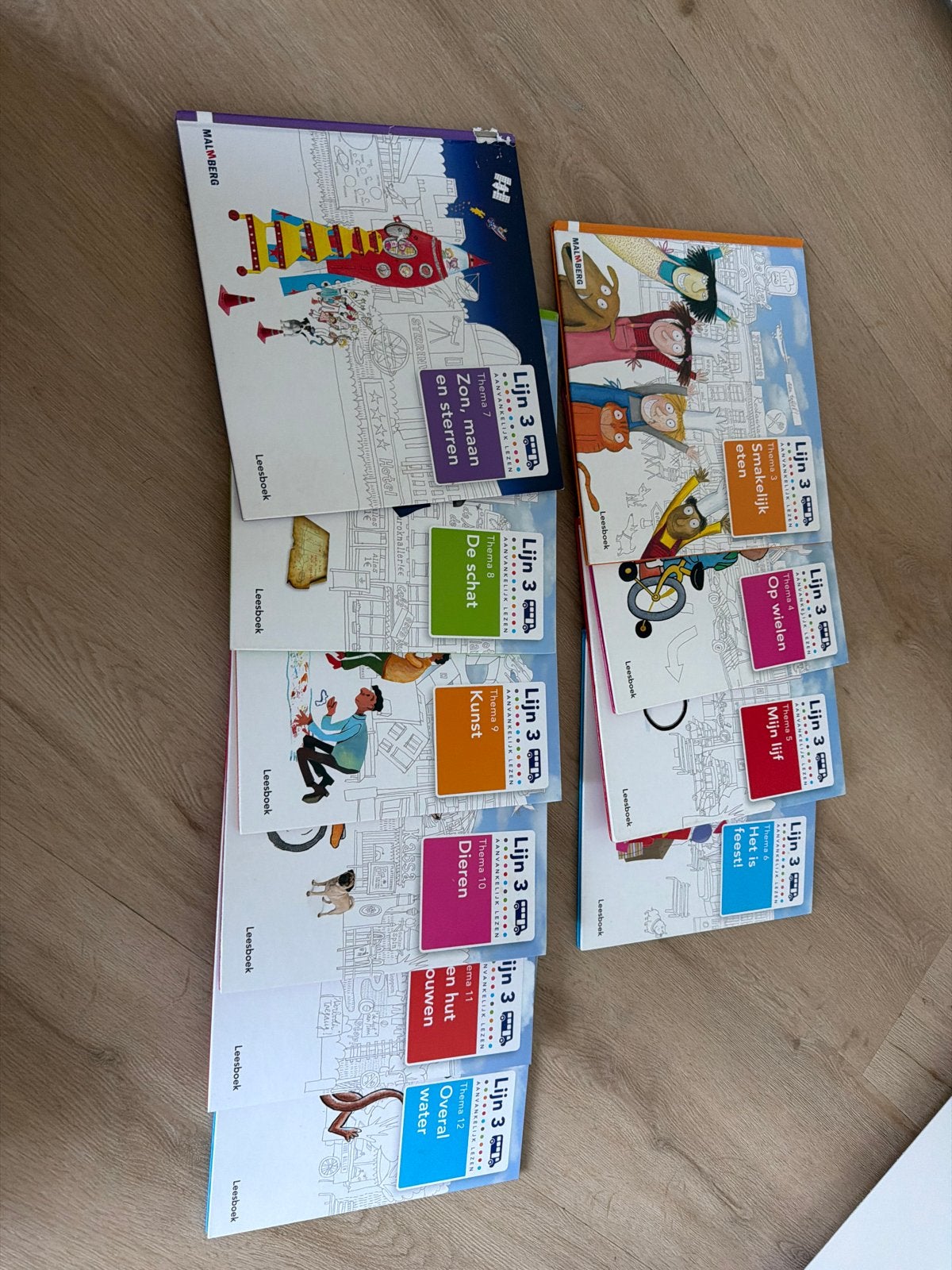 Lijn 3 leesboeken set - leren lezen in groep 3, Ophalen of Verzenden, Zo goed als nieuw, Overige niveaus, Nederlands