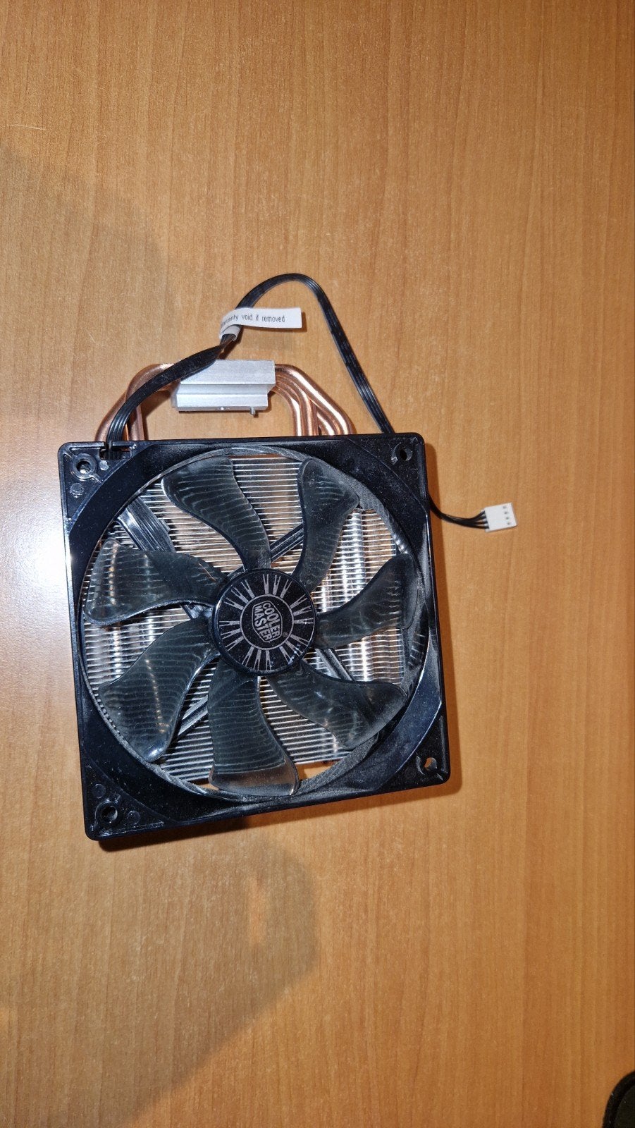 Cooler Master CPU Koeler met Ventilator, Computers en Software, Computerkoelers, Ophalen of Verzenden, Gebruikt, Luchtkoeling