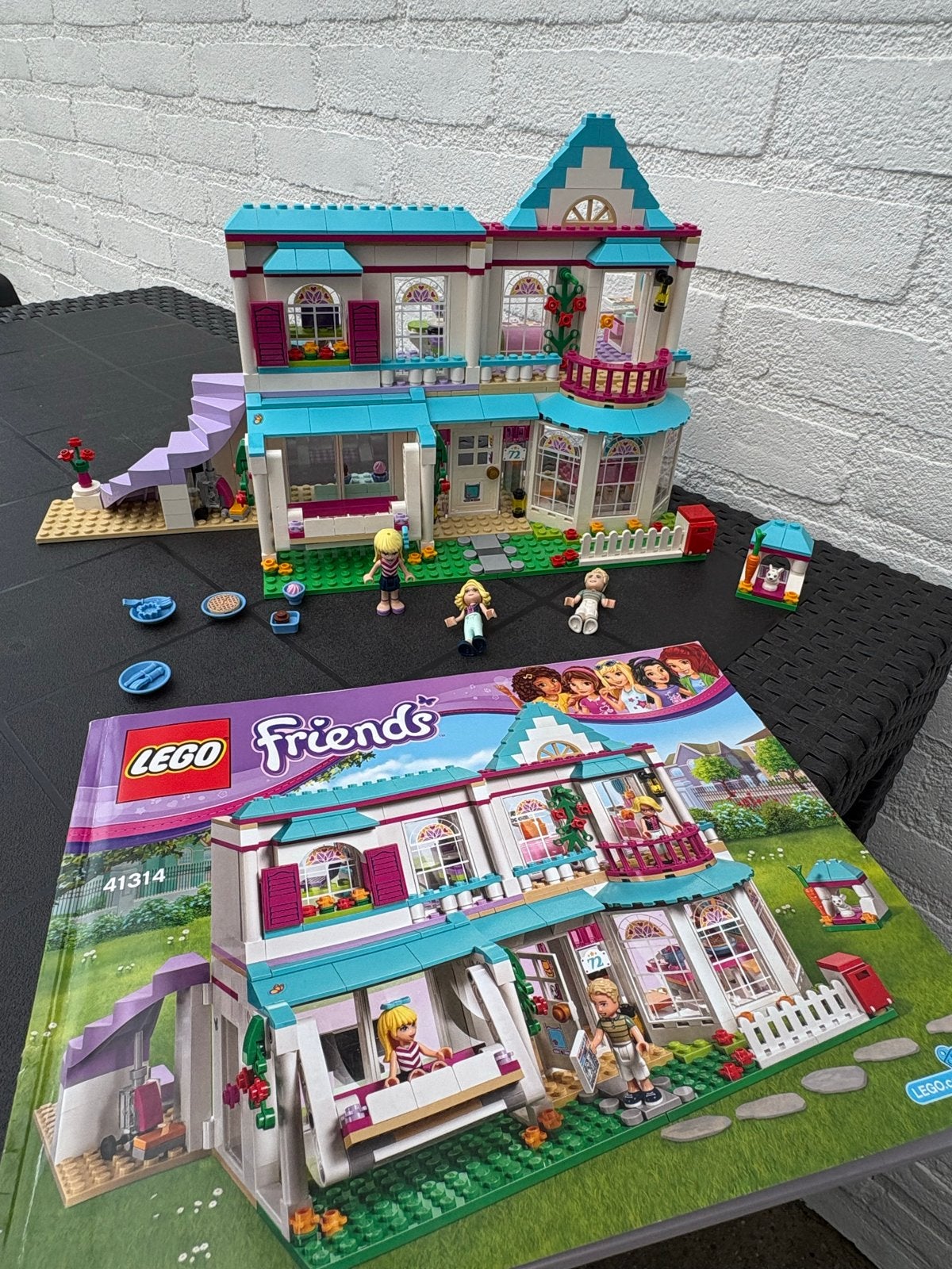 LEGO Friends 41314 Stephanie's Huis - Zo goed als nieuw, Lego, Friends, Ophalen of Verzenden, Zo goed als nieuw