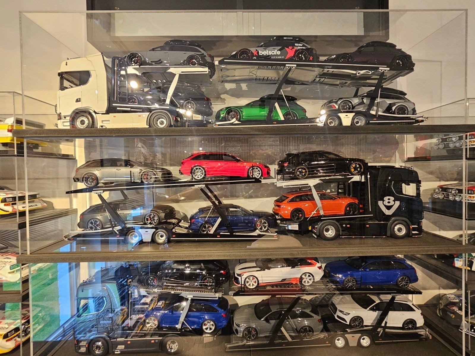 Verzameling Audi RS6  modelauto's 1:18, Ophalen of Verzenden, Zo goed als nieuw, Overige typen