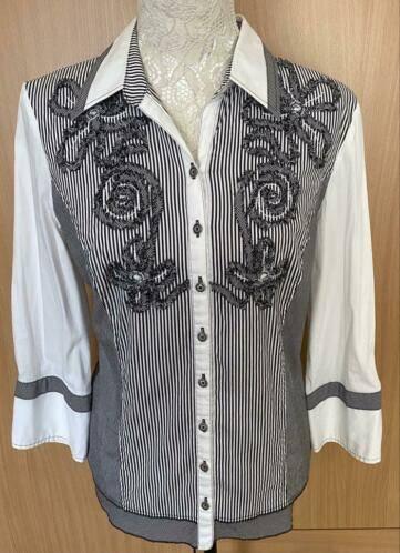 Erfo blouse maat 40 !, Ophalen of Verzenden, Zo goed als nieuw, Maat 38/40 (M), Wit