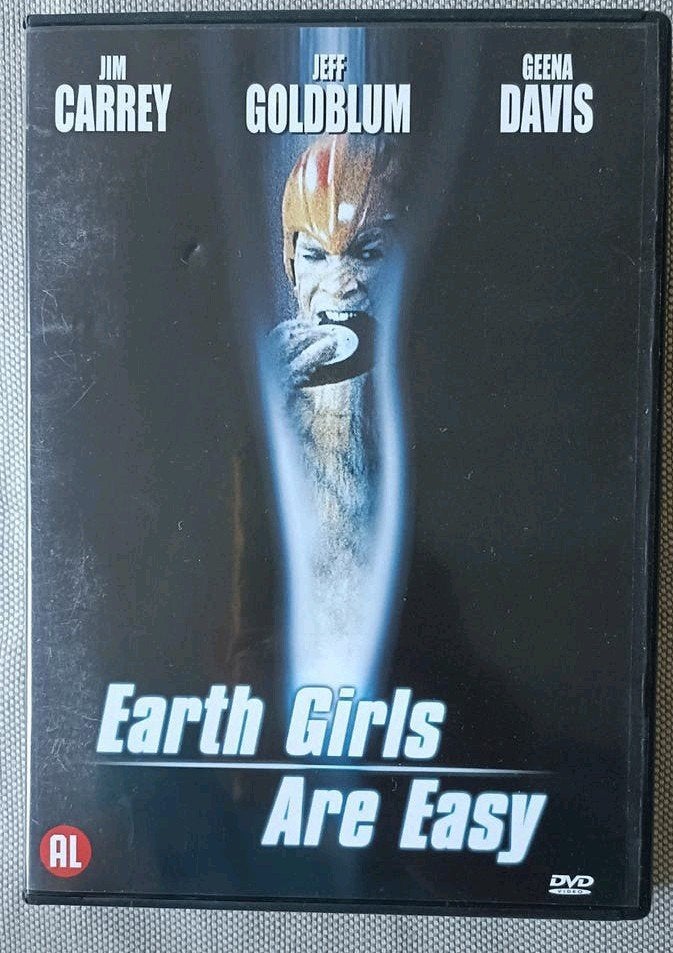 Earth Girls Are Easy DVD - Jim Carrey, Jeff Goldblum, Cd's en Dvd's, Alle leeftijden, Ophalen of Verzenden, Komedie, Inclusief doosje