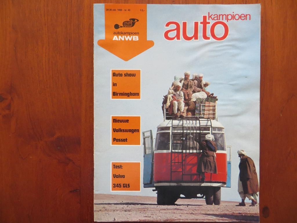 Autokampioen 43 1977 Volvo 345 GLS, Volkswagen Passat, Ophalen of Verzenden, Volkswagen