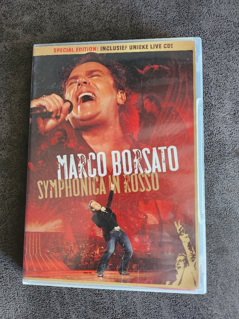 Marco Borsato - Symphonica In Rosso, Alle leeftijden, Ophalen of Verzenden, Gebruikt, Concert