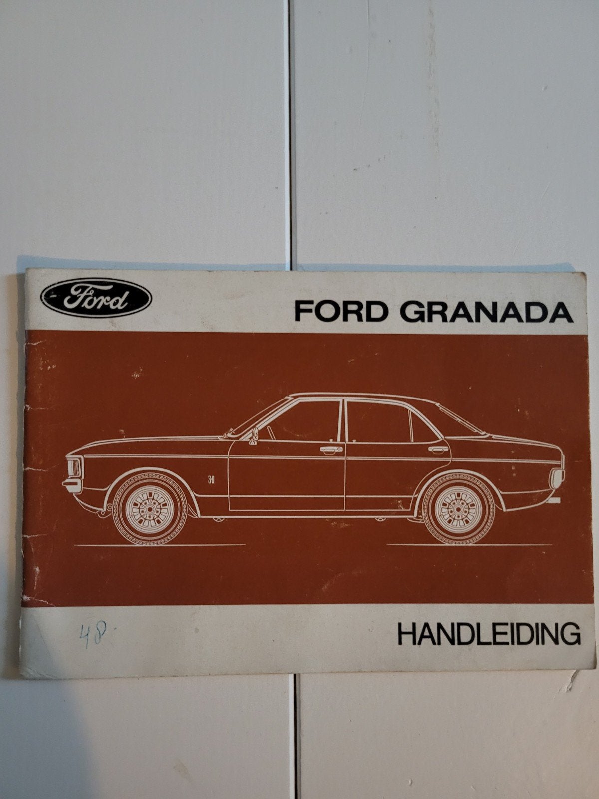 Ford Granada Handleiding (Oud model), Ophalen of Verzenden