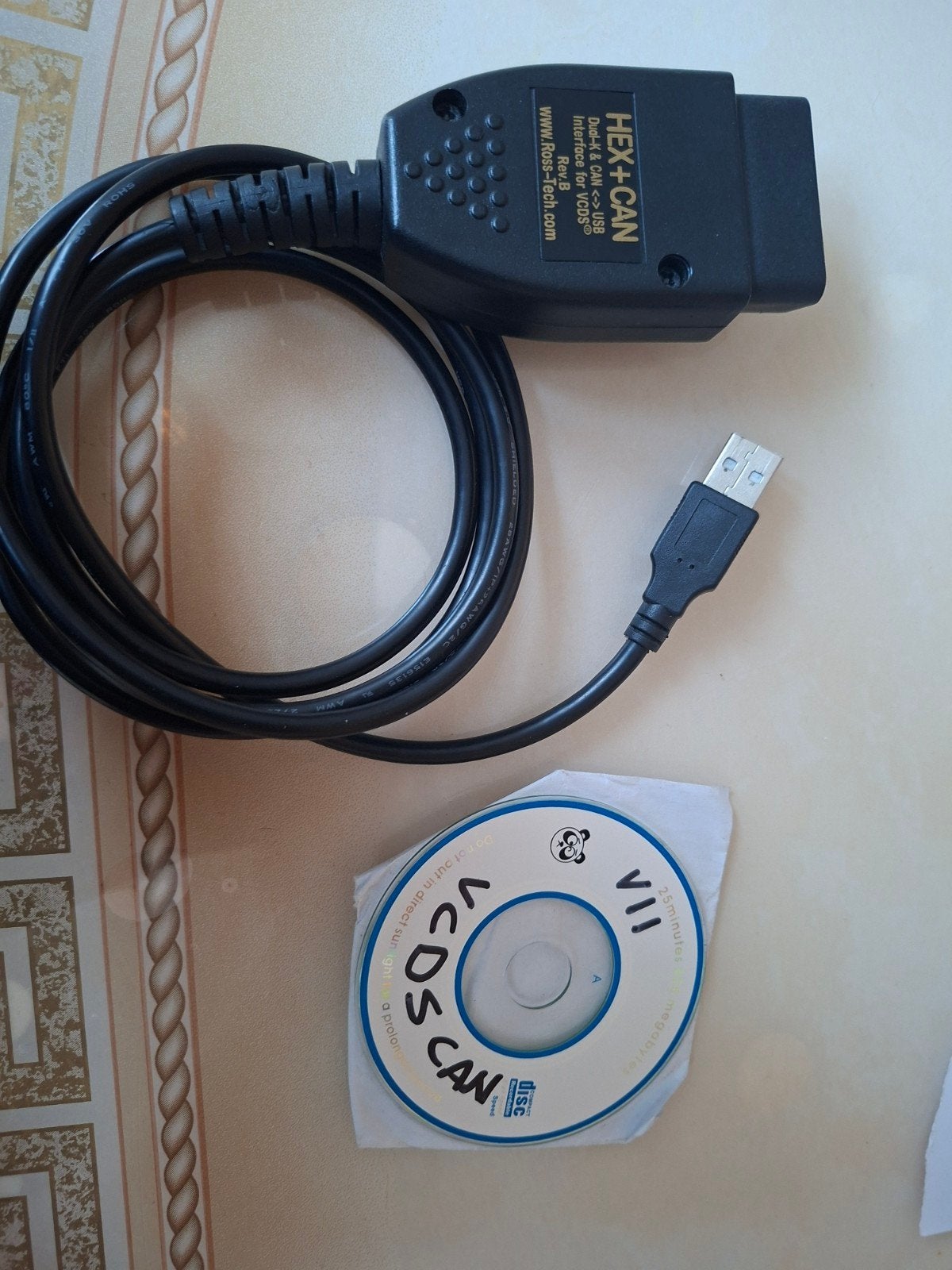 VCDS HEX+CAN USB Diagnosestekker voor VAG-groep, Ophalen of Verzenden, Gebruikt, Seat
