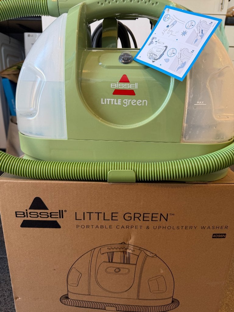 Bissell little green spot cleaner with detergent, Witgoed en Apparatuur, Stofzuigers, Ophalen of Verzenden, Zo goed als nieuw