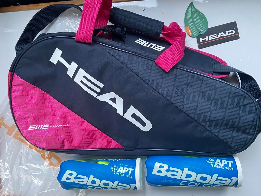 Padel sporttas, rugtas Head Elite Performance NIEUW, Ophalen of Verzenden, Nieuw
