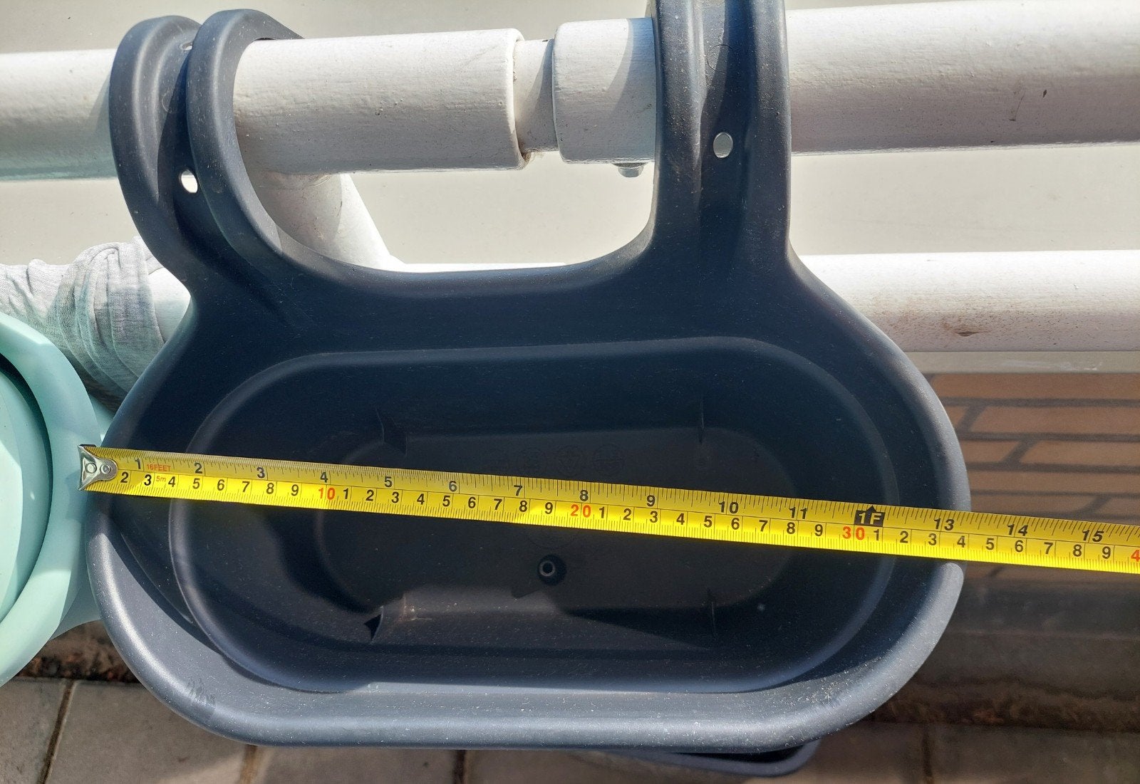 3 stuks balkonplantenbakken, Kunststof, Minder dan 30 cm, Balkon, Minder dan 60 cm