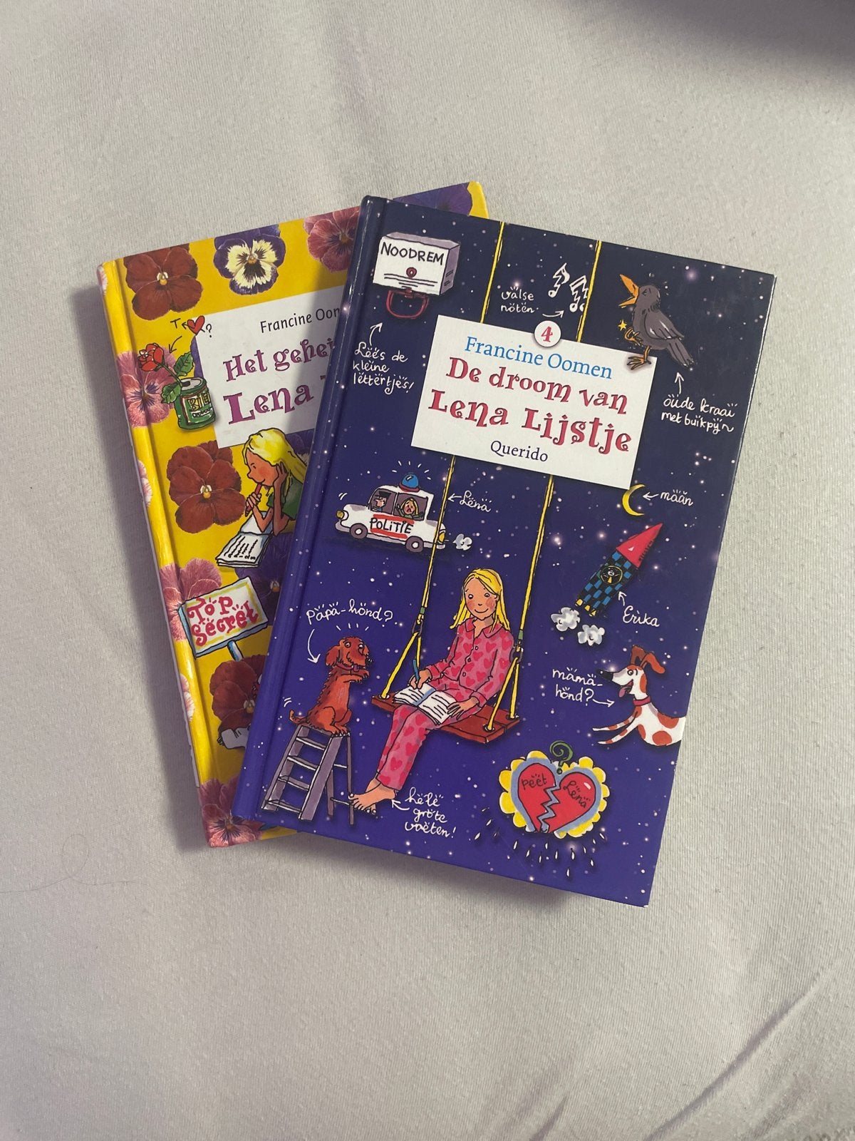 Francine Oomen - Lena Lijstje boeken (2 stuks), Boeken, Ophalen of Verzenden, Gelezen, Fictie