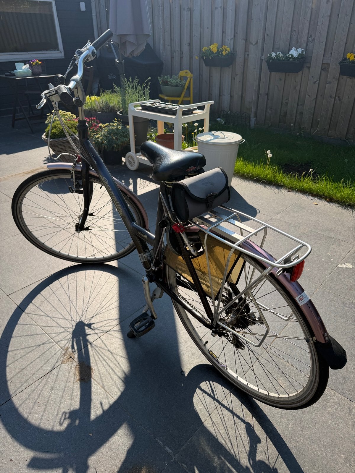 Gazelle fiets, Fietsen en Brommers, Fietsen | Dames | Damesfietsen, Overige merken, Velgrem, Ophalen of Verzenden, 53 tot 56 cm