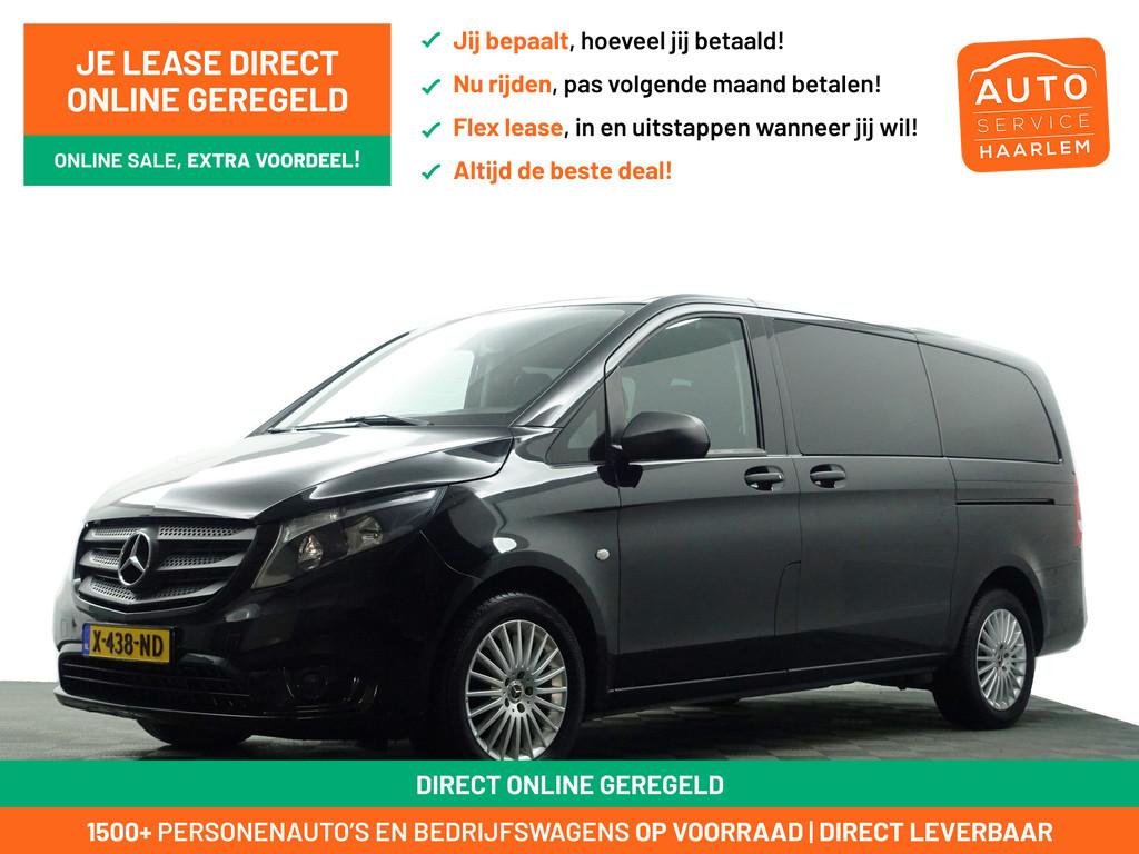 Mercedes-Benz Vito Tourer 114 BlueTEC Lang Avantgarde Aut- 9, Auto's, Gebruikt, 1912 kg, Zwart, Origineel Nederlands