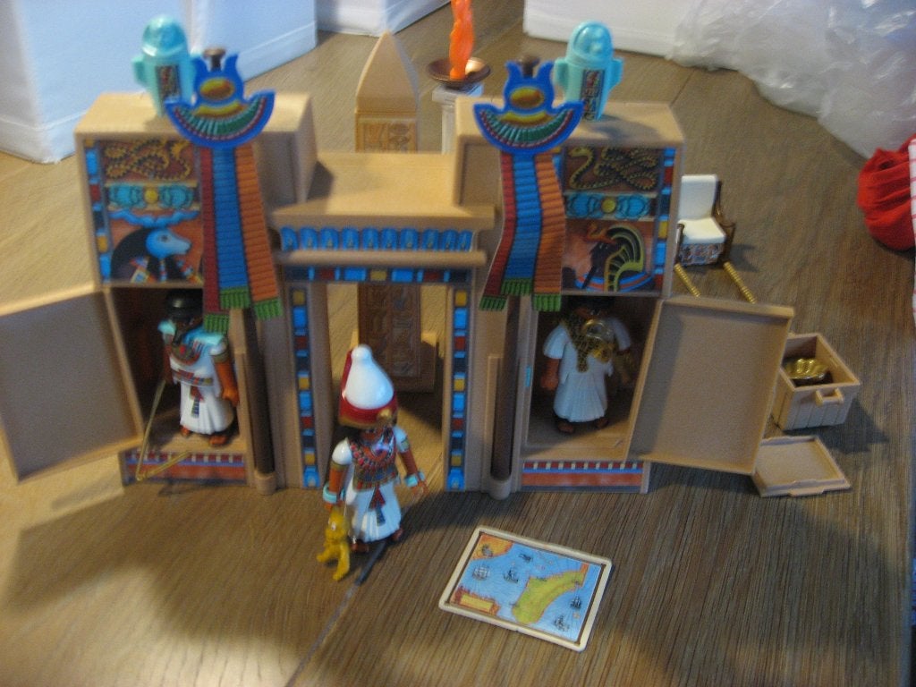 leuke nieuwe Playmobil farao set incl. tombe, Verzenden, Nieuw, Complete set, Gebouw