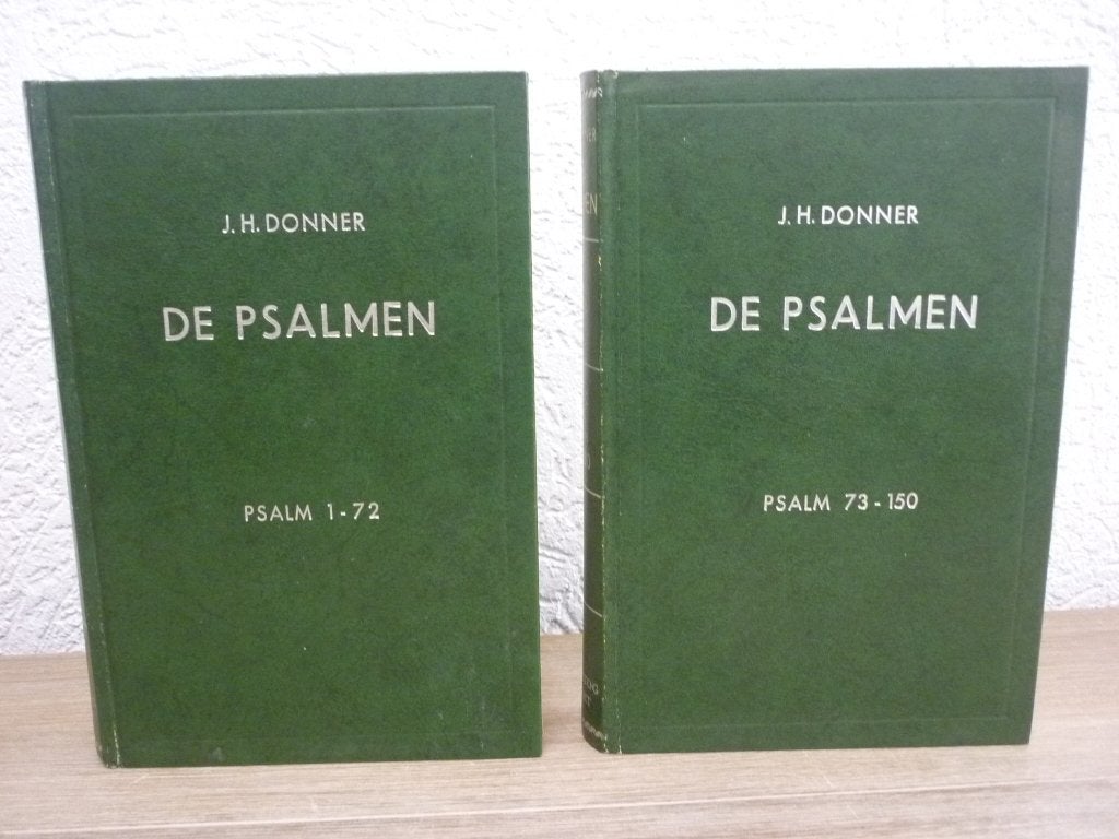 J.H. Donner - De Psalmen - deel 1 en 2, Ophalen of Verzenden, Gelezen, Christendom | Protestants