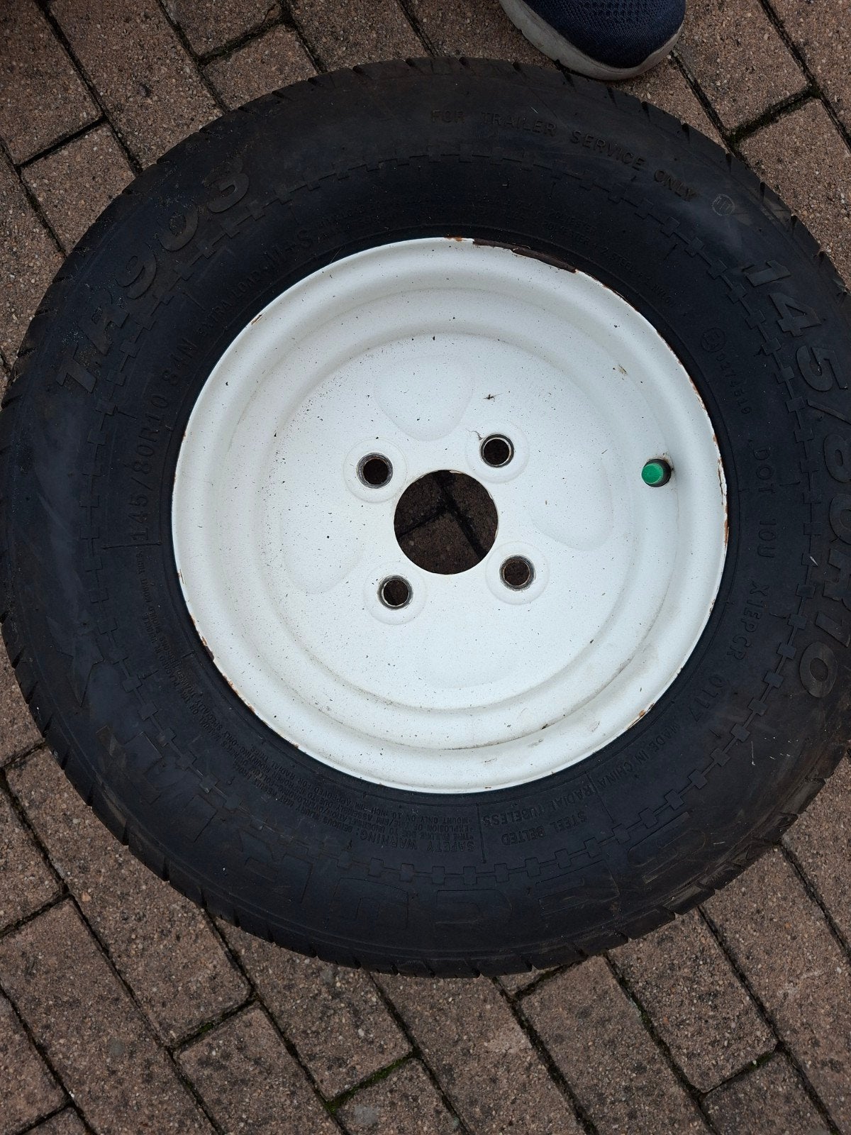 gezocht  aanhanger  wielen   10 of12inch, Ophalen of Verzenden