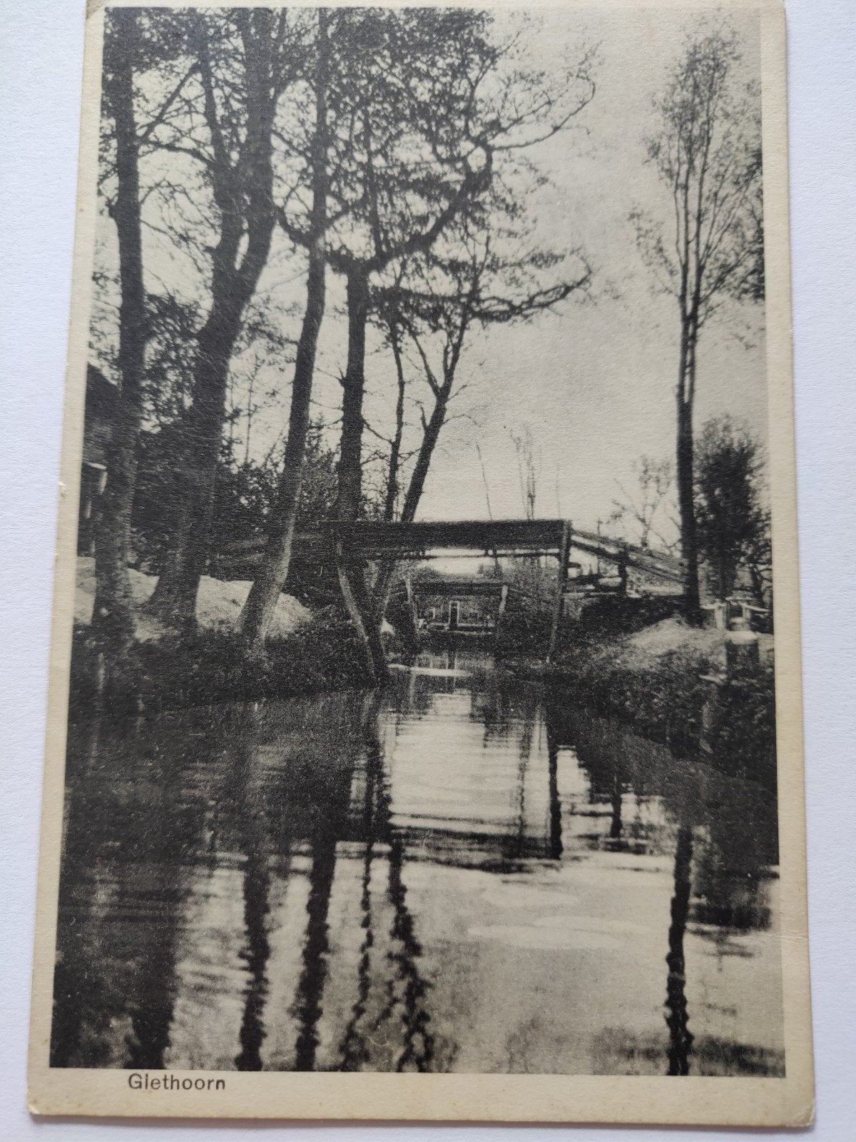 C995 Giethoorn Reclame Wanneperveen, Ophalen of Verzenden, 1920 tot 1940, Overijssel
