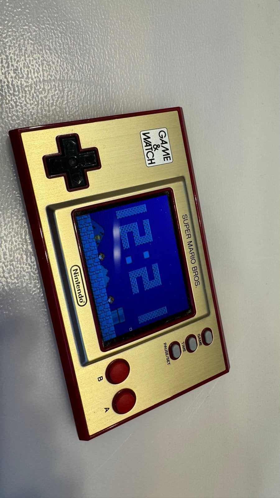 Nintendo Game & Watch Super Mario Bros. (met doos), Spelcomputers en Games, Games | Nintendo Game Boy, 1 speler, Ophalen of Verzenden