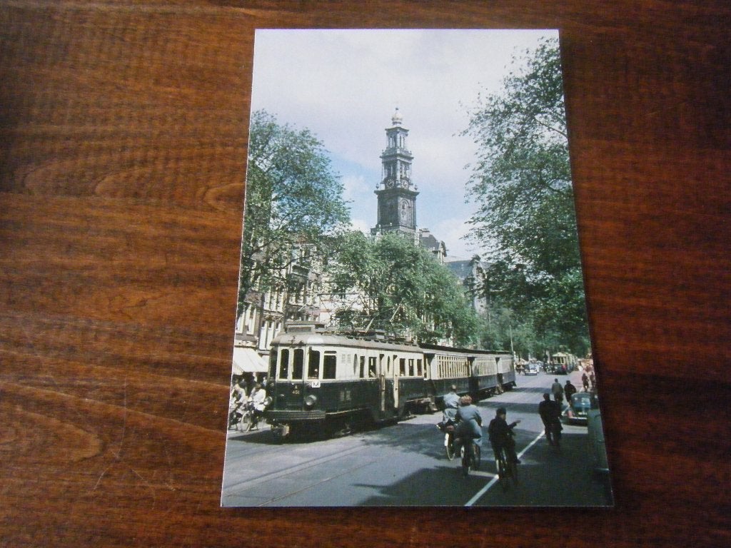 G30 - Amsterdam - Blauwe Tram - Rozengracht - Mooi, Ophalen of Verzenden, 1980 tot heden, Noord-Holland