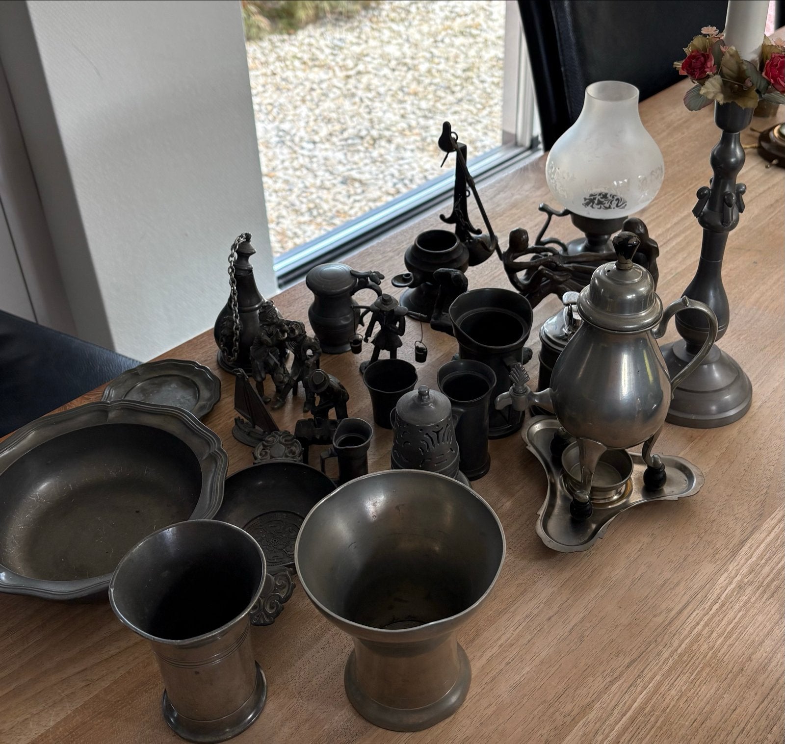 Grote en gevarieerde verzameling oud/vintage tin, Ophalen