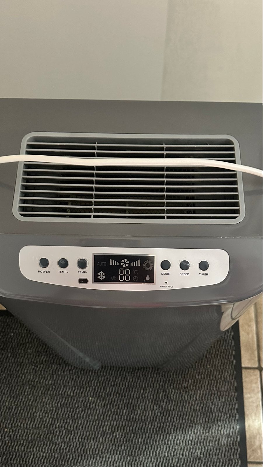 Diamant Mobiele Airconditioner 12000 BTU/h, Witgoed en Apparatuur, Airco's, Gebruikt, Timer, 3 snelheden of meer, Ophalen of Verzenden