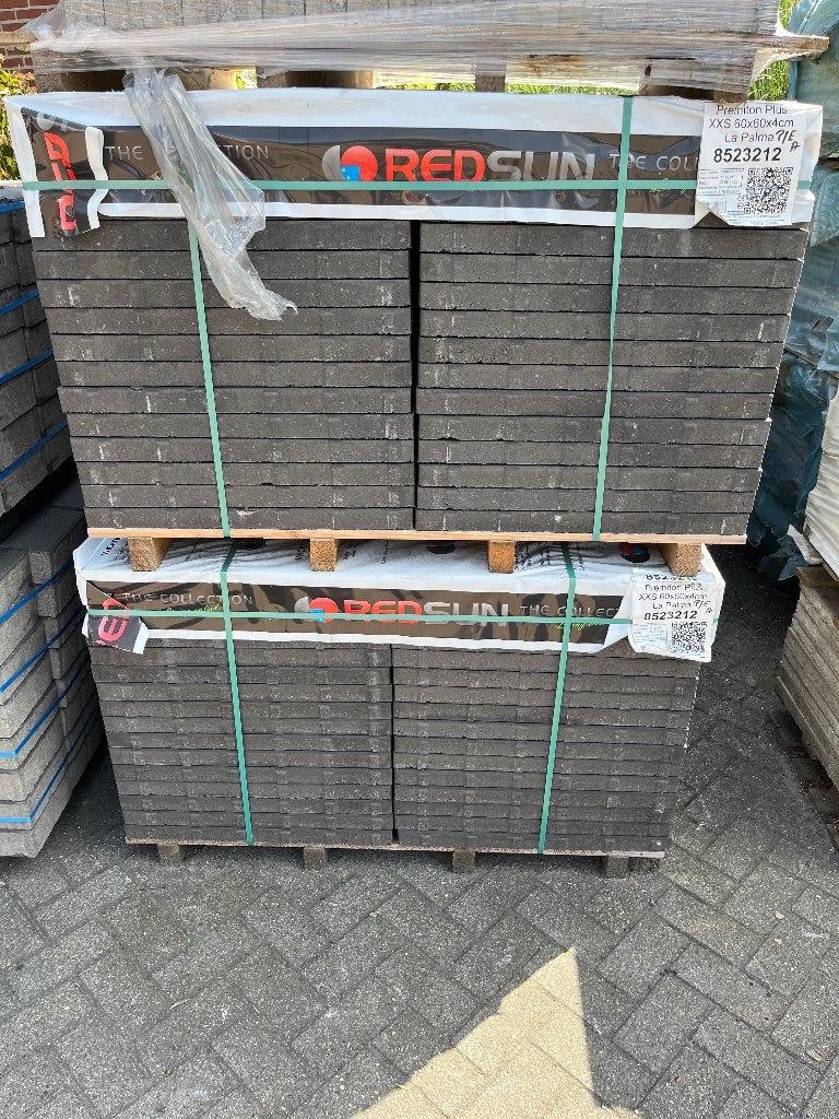 Terras tegels primiton plus xxs 60x60x4 la palma 50,40 m3, Tuin en Terras, Tegels en Klinkers, Ophalen, Nieuw, 10 m² of meer, Beton