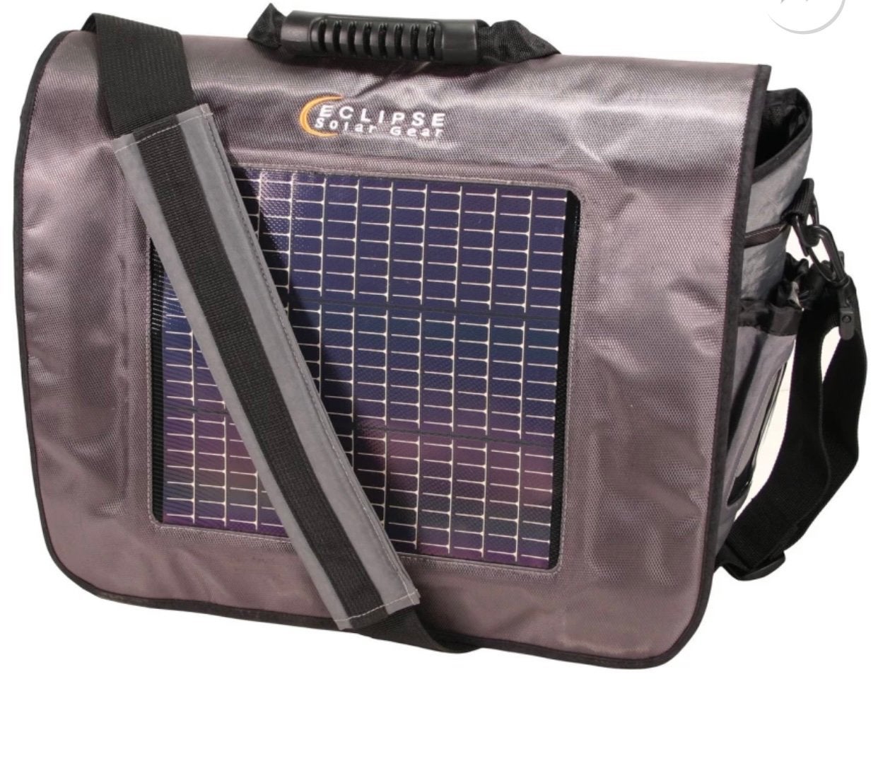 Vintage laptoptas zonne-energie solar power award-winning, Ophalen of Verzenden, 17 inch of meer, Zo goed als nieuw