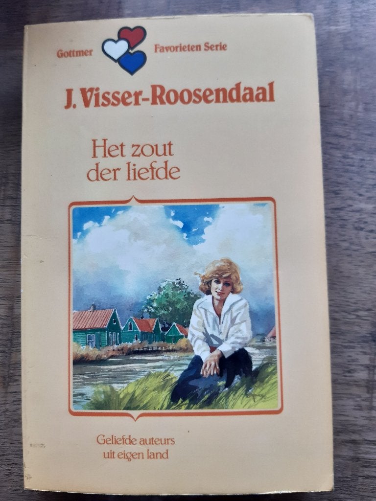 het zout der liefde, roman, Ophalen of Verzenden, Gelezen, J. visser-roosendaal