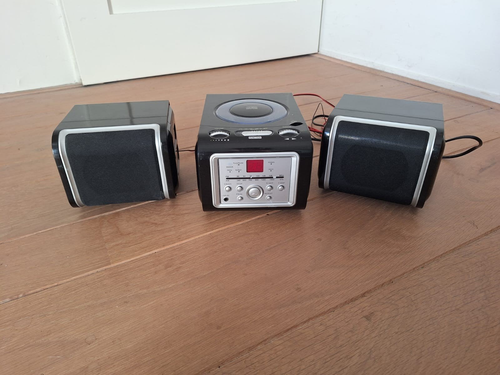 Compacte Microset met CD-speler en Radio, Overige merken, Gebruikt, Cd-speler, Ophalen of Verzenden
