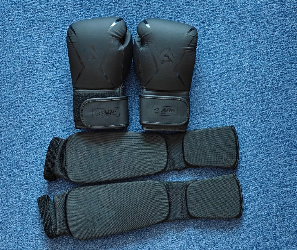 Boxing/Kickboxing gear, Sport en Fitness, Ophalen of Verzenden, Zo goed als nieuw, Boksbeschermers