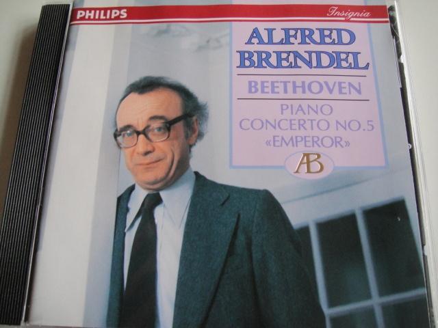 BEETHOVEN Piano concerto no. 5 CD ALFRED BRENDEL PHILIPS INS, Ophalen of Verzenden, Classicisme, Zo goed als nieuw, Orkest of Ballet