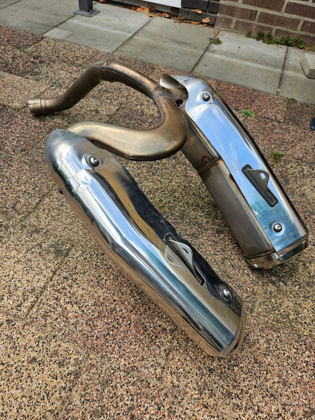 Originele uitlaat Honda VFR 800 VTEC 2002-2013, Ophalen, Gebruikt