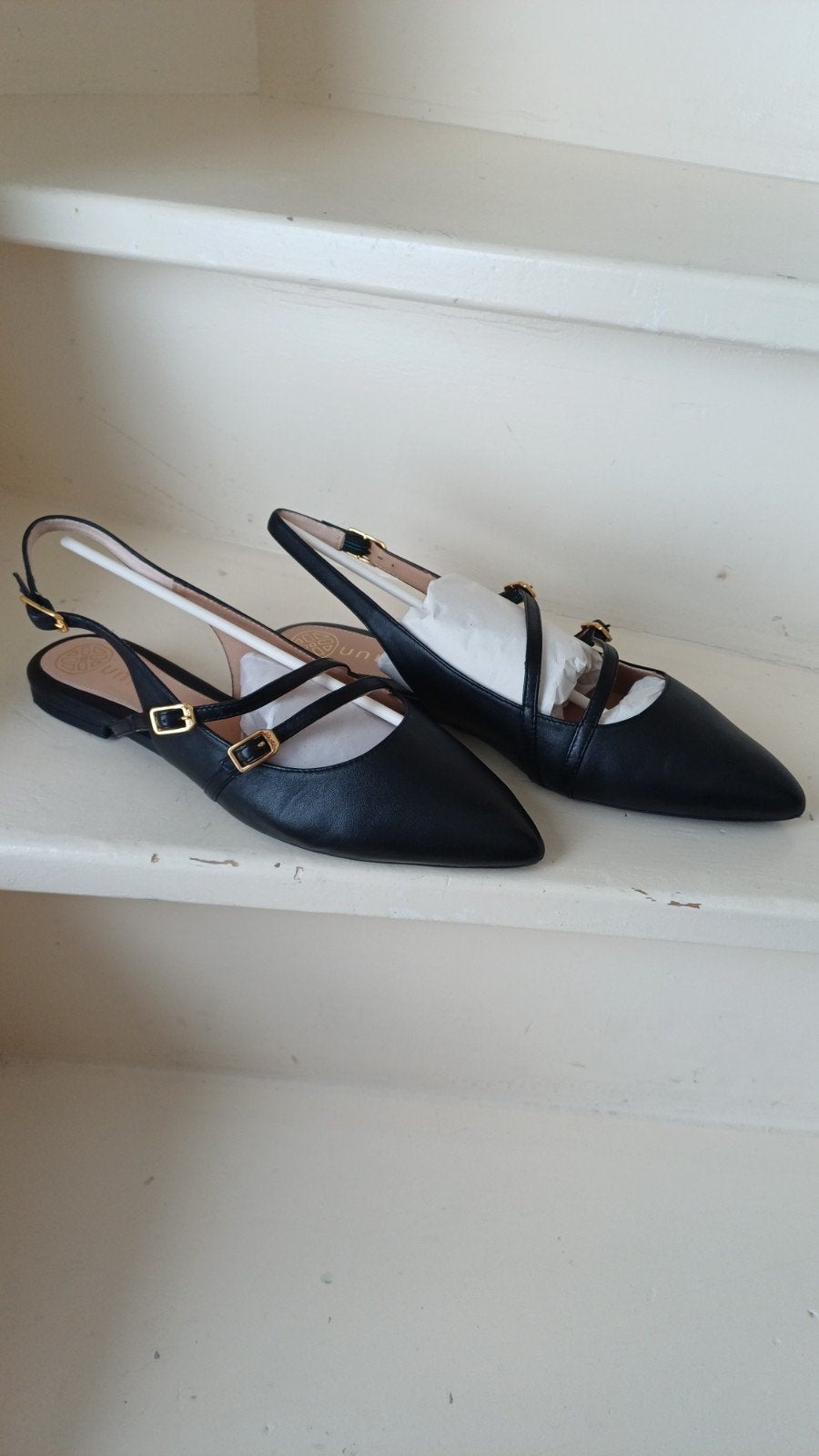 Unisa Alsip Zwarte Ballerina's Maat 42 - Nieuw in doos, Ophalen of Verzenden