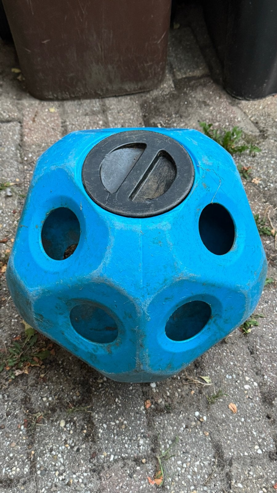 Hooi-/ voerbal diameter +/-40cm, Dieren en Toebehoren, Paarden en Pony's | Overige Paardenspullen, Ophalen, Gebruikt