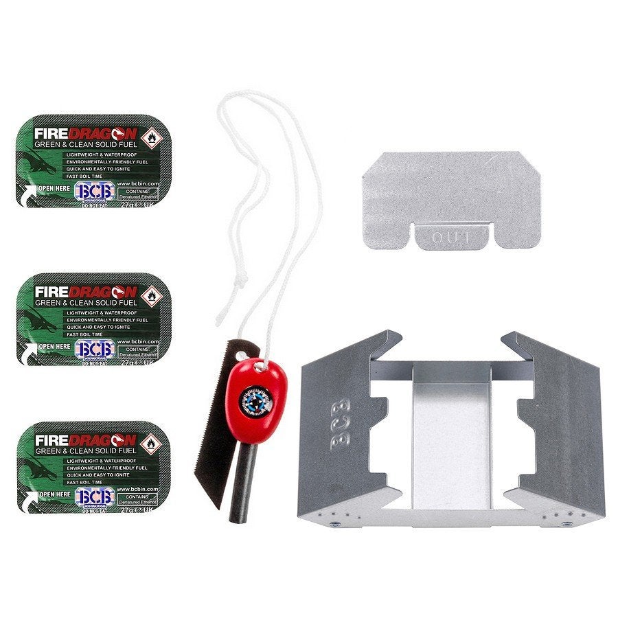 BCB Fire Dragon Folding Cooker With Fuel, Caravans en Kamperen, Outdoorsportshop, Nieuw, BCB, Info@outdoorsportshop.nl